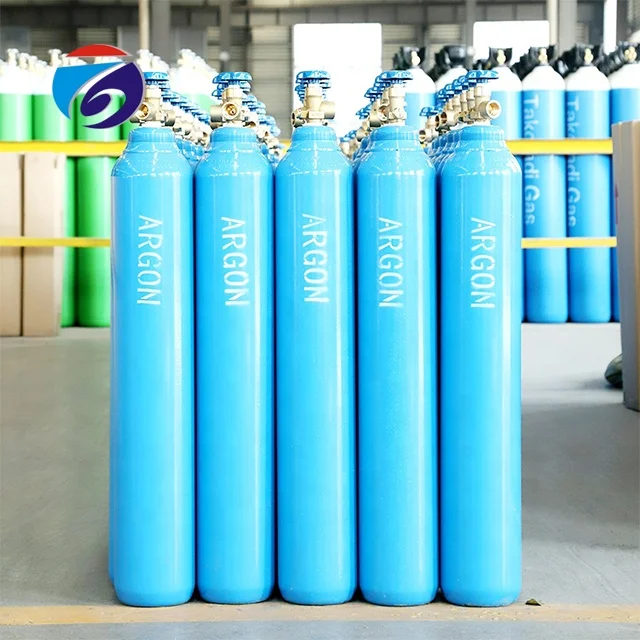WMA219-40-15 баллон с аргоном 40 л 150 бар ISO9809-3 стандарт сталь 37 млн объем 6 м³