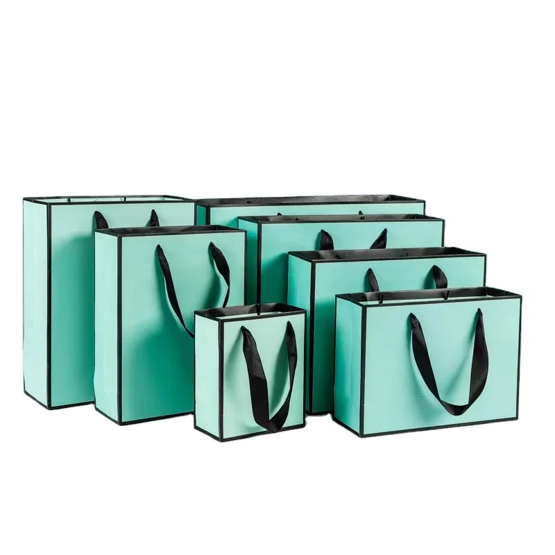 Your Logo Printing Paper Bag Wholesale Custom Gift Bags Luxury Shopping Paper Bags for Advertising