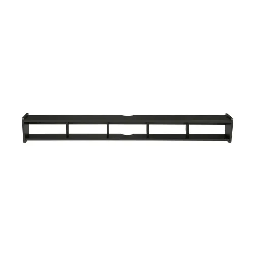 Modern Wall-Mounted Floating TV Stand Solid Black