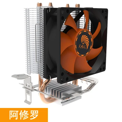 Китай производитель легко установить радиатор трубы с двунаправленным вентилятором