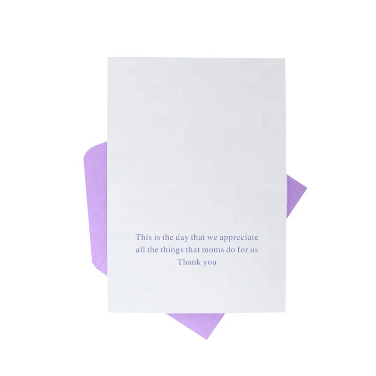 Необычные открытки ручной работы на день матери, высококачественные 3D Поздравительные открытки со складным цветком