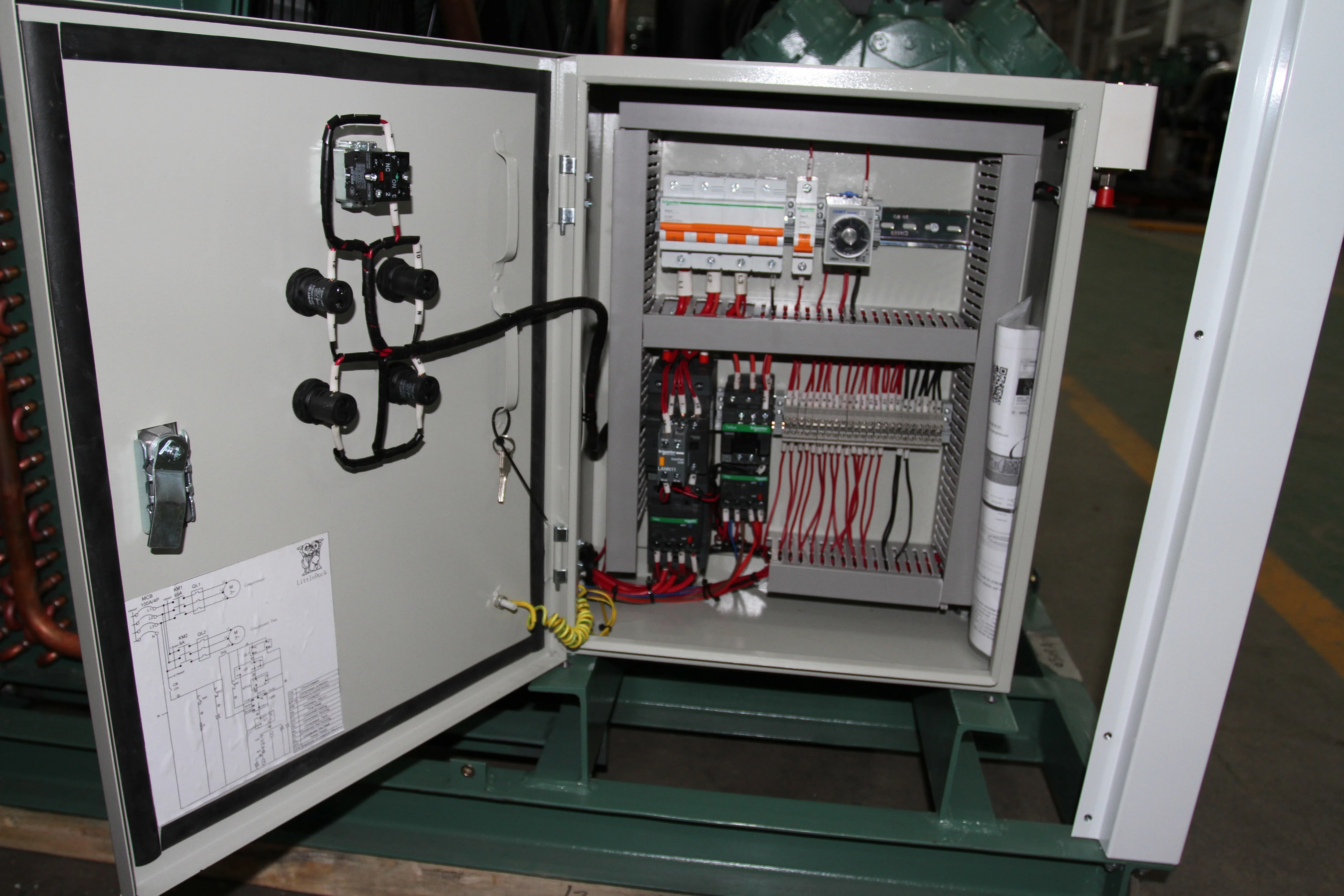 real brand cold room condense with top accessories best price compressor unit