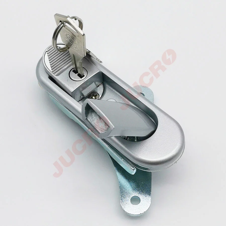 OEM Factory push button latch swing handle switchgear lock for electrical cabinet