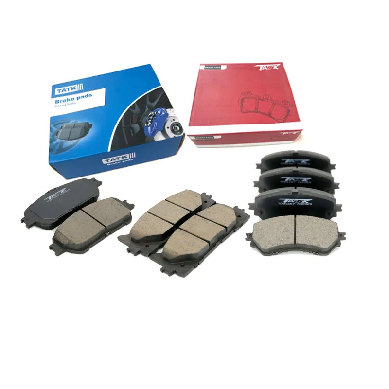 Tatk Премиум керамическая тормозная колодка для седана Toyota camry, автомобильная тормозная колодка camry, передняя тормозная колодка для toyota, долговечная OEM-фабрика