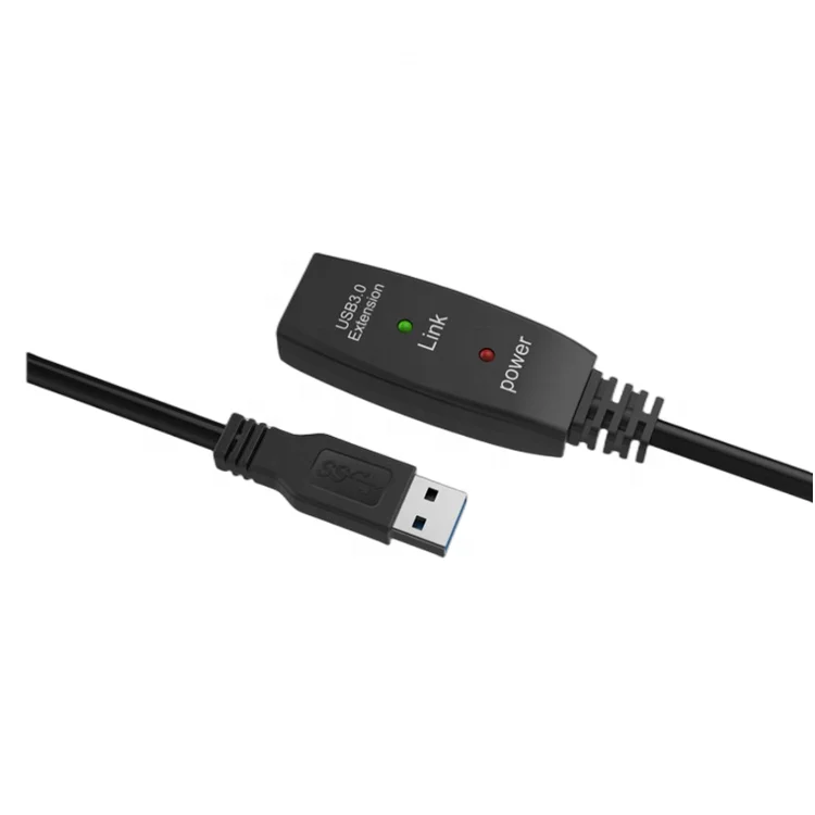 USB extension data cable 3.0 with amplifier connected to computer printer mouse keyboard U disk extension cable 5m-30m