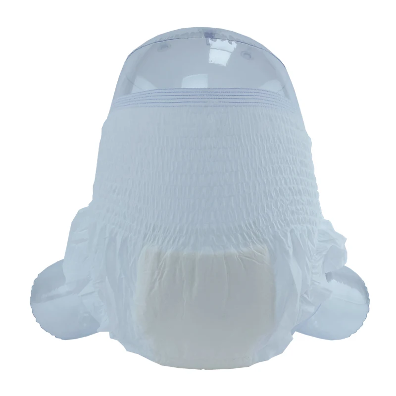 Free Sample Wholesale Cheap Price Printed Home Use Soft Breathable Disposable Adult Pants Diaper