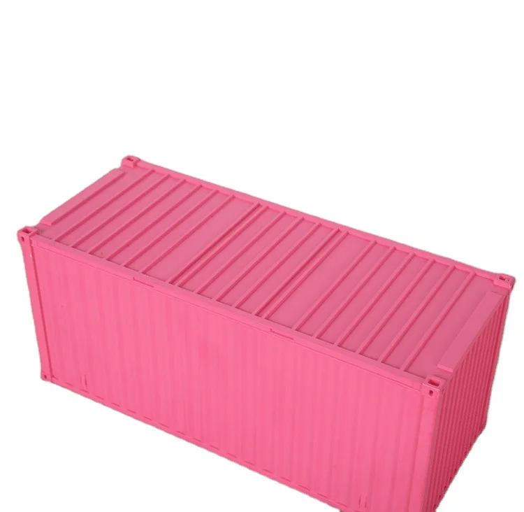 Business Logistics Company Gift Luxurious Simulated Container Model Office Desktop Storage Container