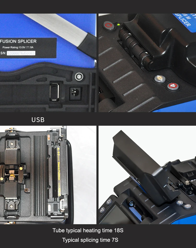 Fiber Optic Fusion Splicer Machine JW4108M Fiber Optic Welding Machine ftth