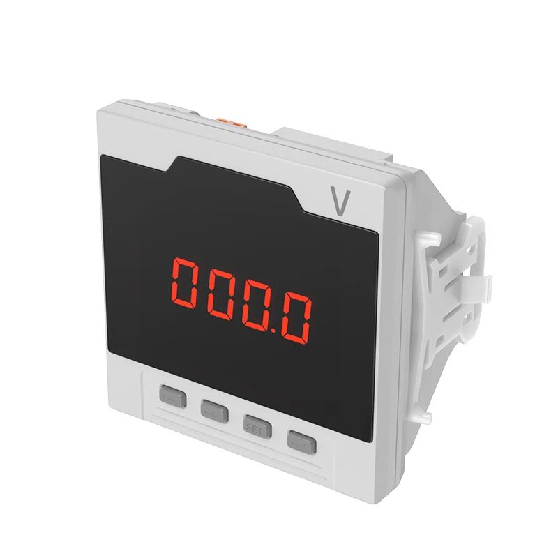 Power Distribution Cabinet Use Voltage Panel Meter Single phase LED Display AC Digital Voltmeter with analog output RS485