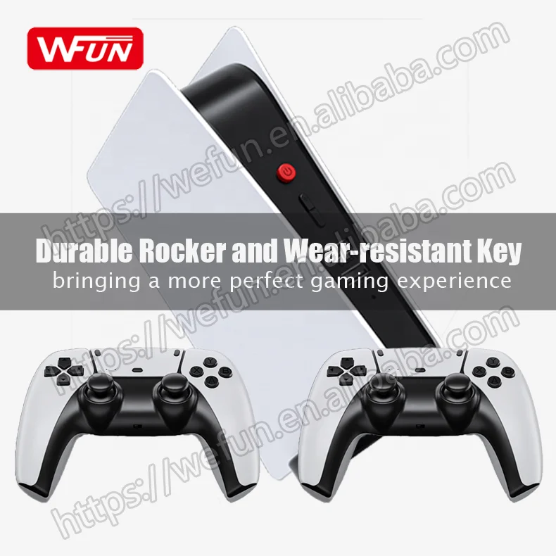 M5 Wireless Retro Classic TV Game Console Plug and Play Built-in 64GB 15000+ M5 video games for PS1/CPS/FC/GBA Arcade