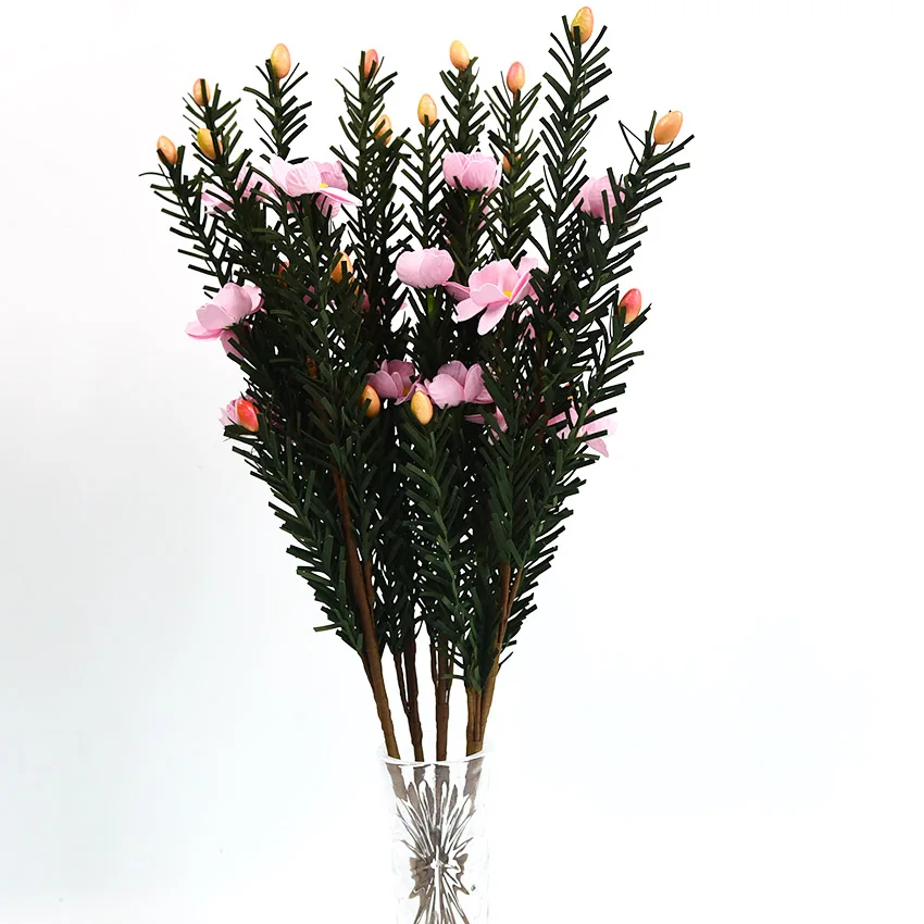 Новые высококачественные искусственные цветы для украшения дома и свадьбы оптом