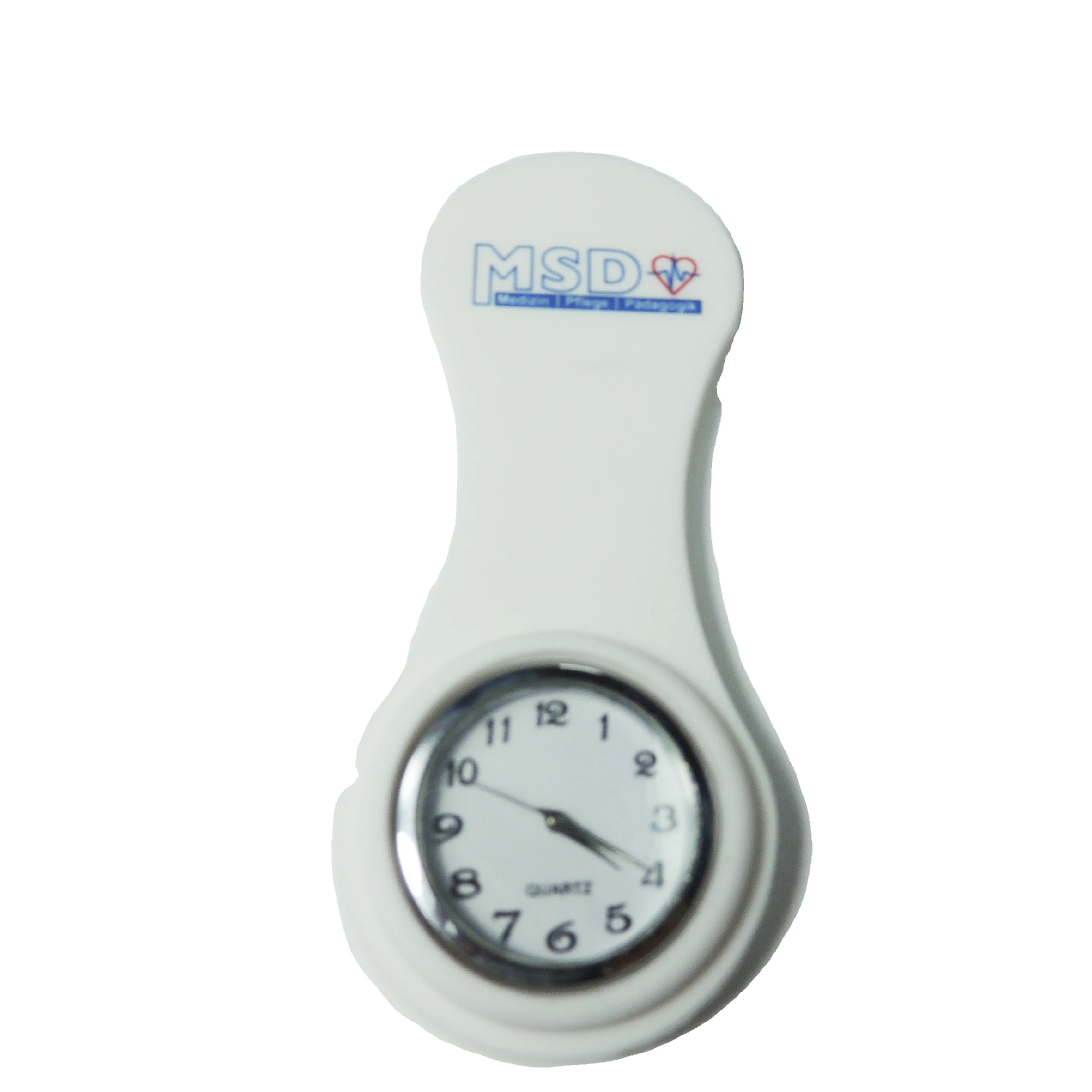 2021 custom printed medical caregiver nurse silicone watch for medical healthcare system