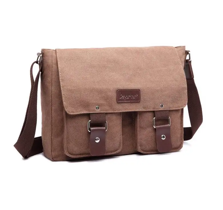 Хлопковая холщовая модная Высококачественная винтажная классическая сумка через плечо