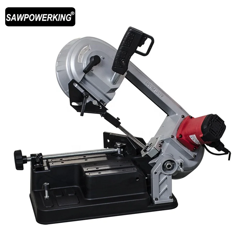 SAWPOWERKING  4-1/2' metal wood cutting portable band saw machine