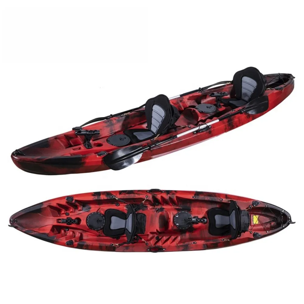 Plastic kayak Rotary-Plastic kayak Kayak Raft Single boat Single platform boat with seats nine-inch seat boat