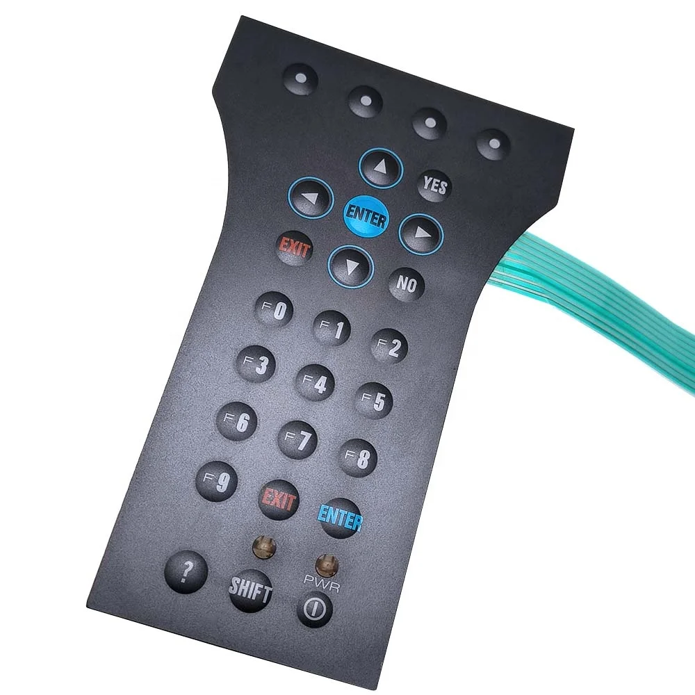 customization push buttons Panel Mount Control assemble Membrane Keypad Keyboard