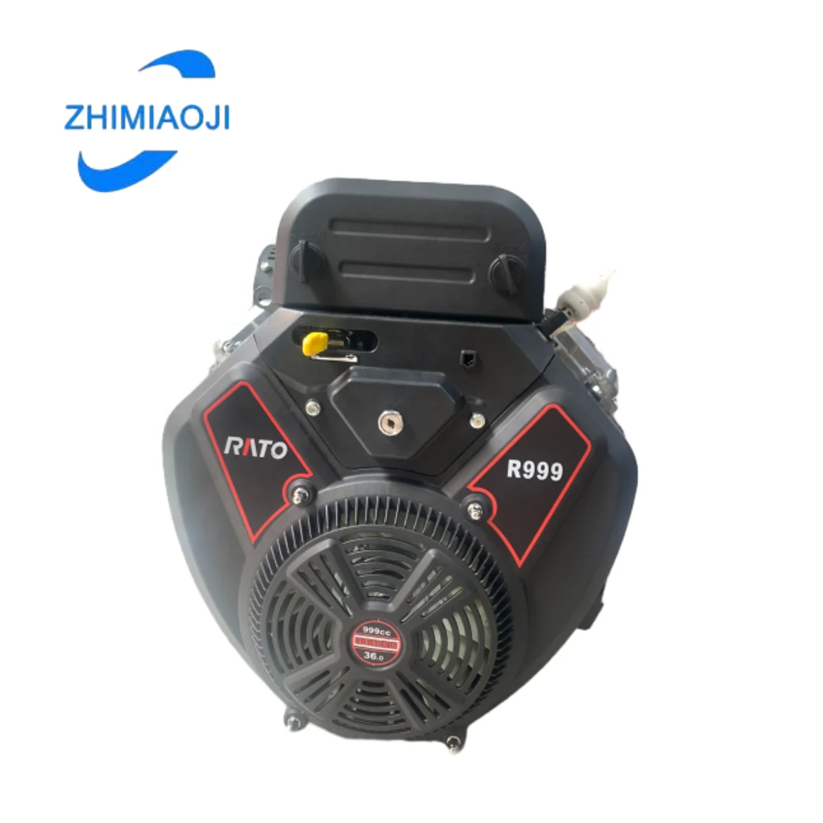 Горизонтальный вал 36HP V-Twin двухцилиндровый двигатель Rato R999D бензиновый в наличии