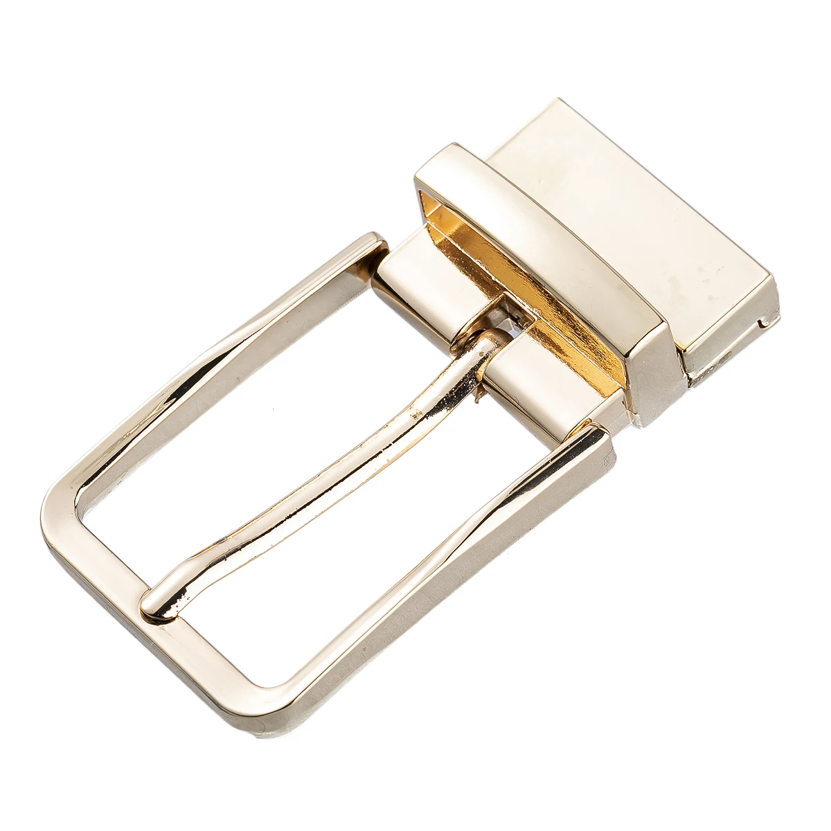 YIXI PIN-P2 Zinc Alloy Classic Rotating Professional Men Metal Belt Buckle Reversible Buckle Pin Belt Buckle