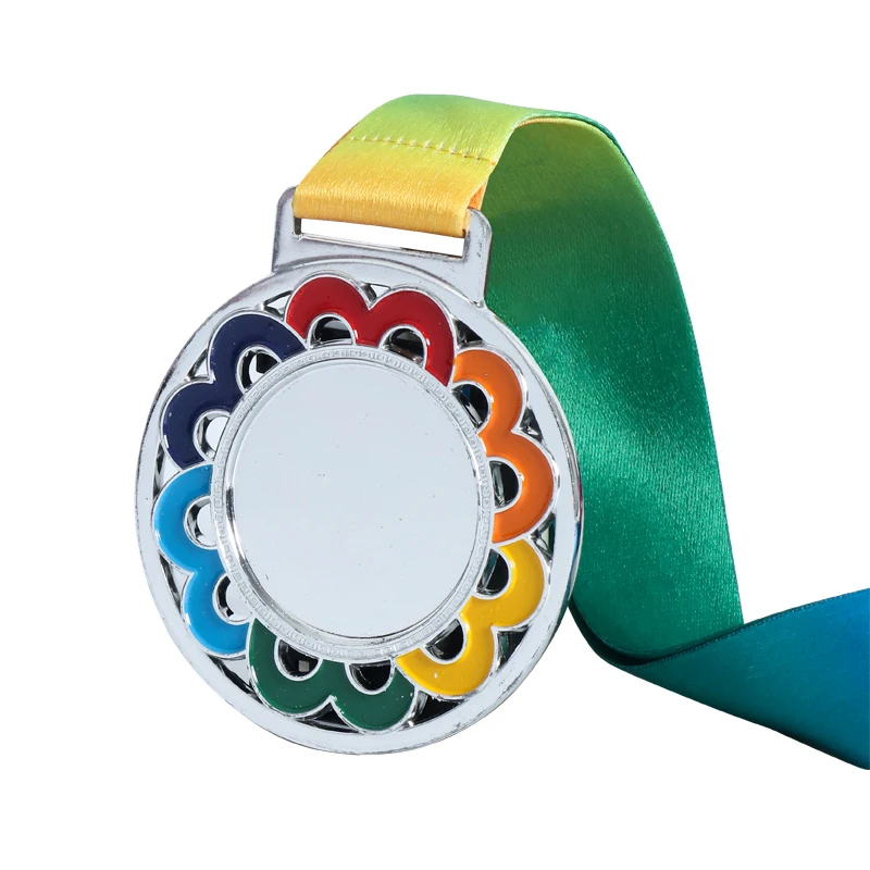 Free design all size 3d sports die casting medals rose gold silver championship awards medal of honor