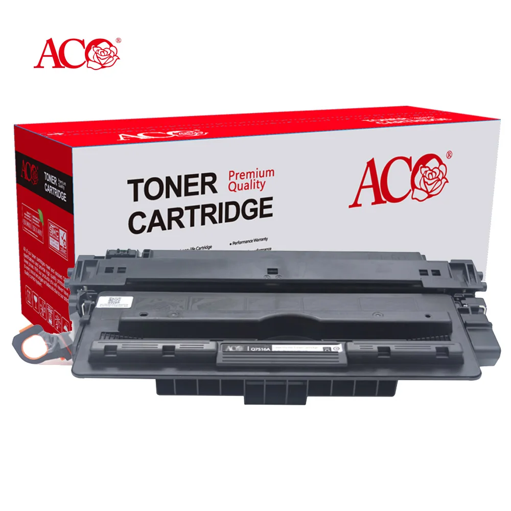 ACO Toner Cartridge Q7516A Q7516 7516A 7516 16A Compatible For HP 5200 Supplier High Quality
