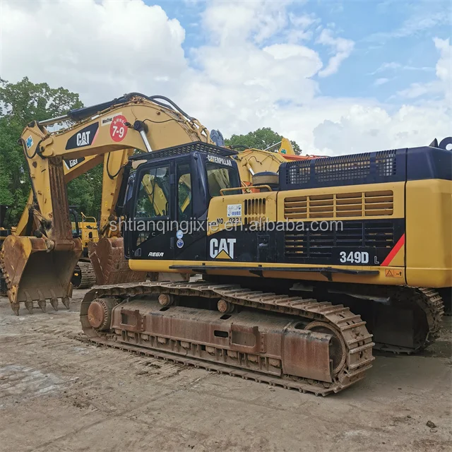 Used CAT 349D hydraulic excavator used caterpillar cat 340 330dl 345dl 349dl 320d2 325d 323d crawler excavators original sale