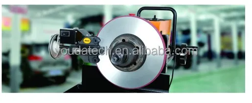 Car brake disc aligner, disc brake lathe for car repair