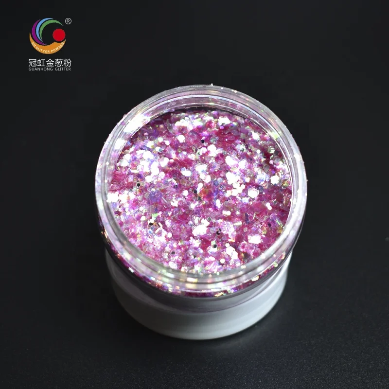 GH5210DD  High Quality Nail Sequin Cosmetic Glitter Powder Eco-Friendly PET Material Fine Craft Industrial Glitter