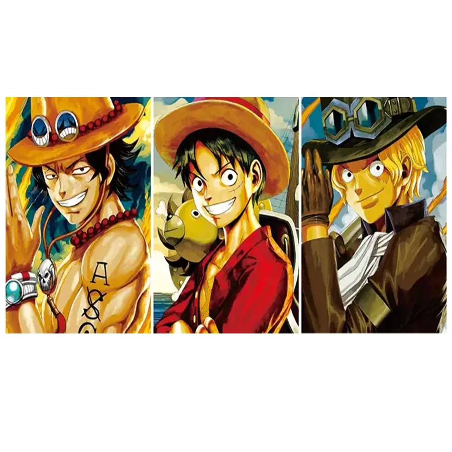 Wholesale Anime Printed Narutos Dragon Ball One Piece Wanted Demon Slayer Poster 3D Flip Lenticular Anime Poster
