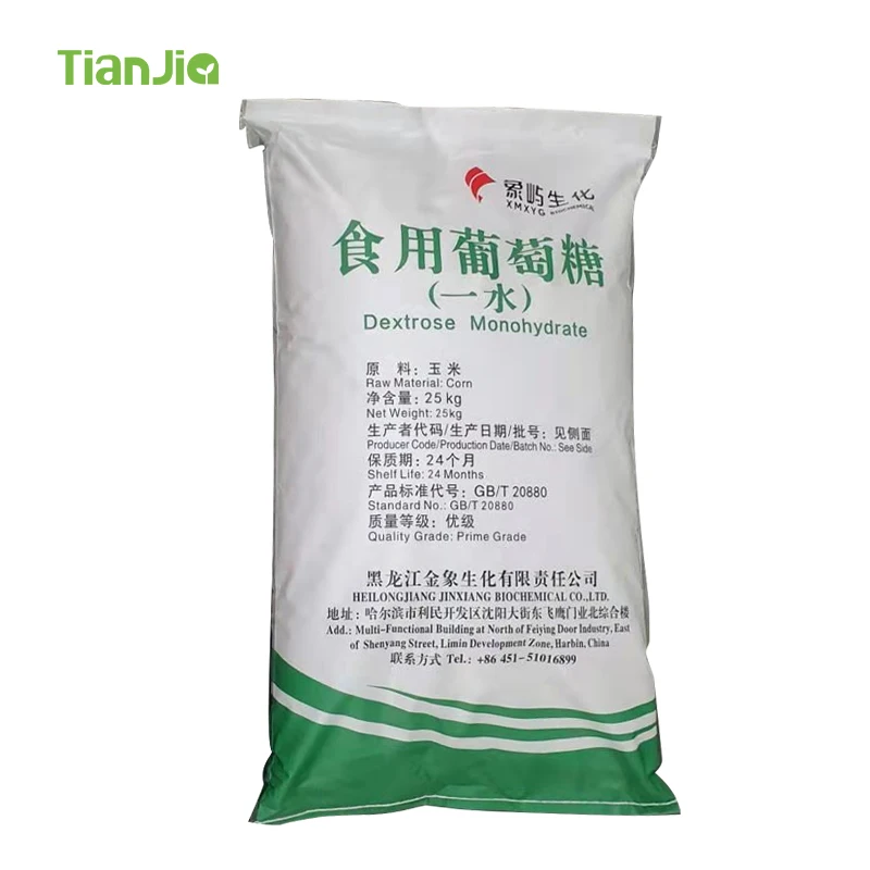 TianJia Premium ODM Food Grade Dextrose Monohydrate Powder Bulk with Factory Price
