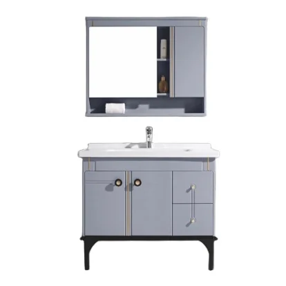 Best Price Luxury Furniture Bathroom Cabinet Vanity Bath Sink with Cabinet Wall Mounted Modern