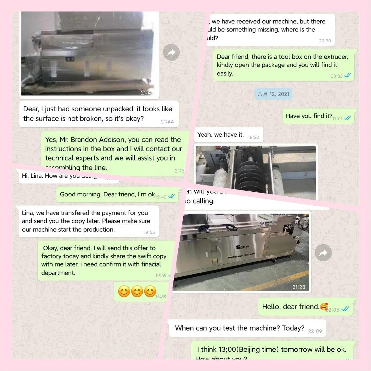 Sonya Crispy Peanut Candy Cereal Granola Bar Maker Cutting Making Machine