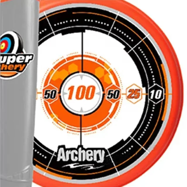 Outdoor Sports Game Bow & Arrow Light Up Archery Toy Set For Kids 6 - 12 Years With Suction Cup Arrow 3 Pcs