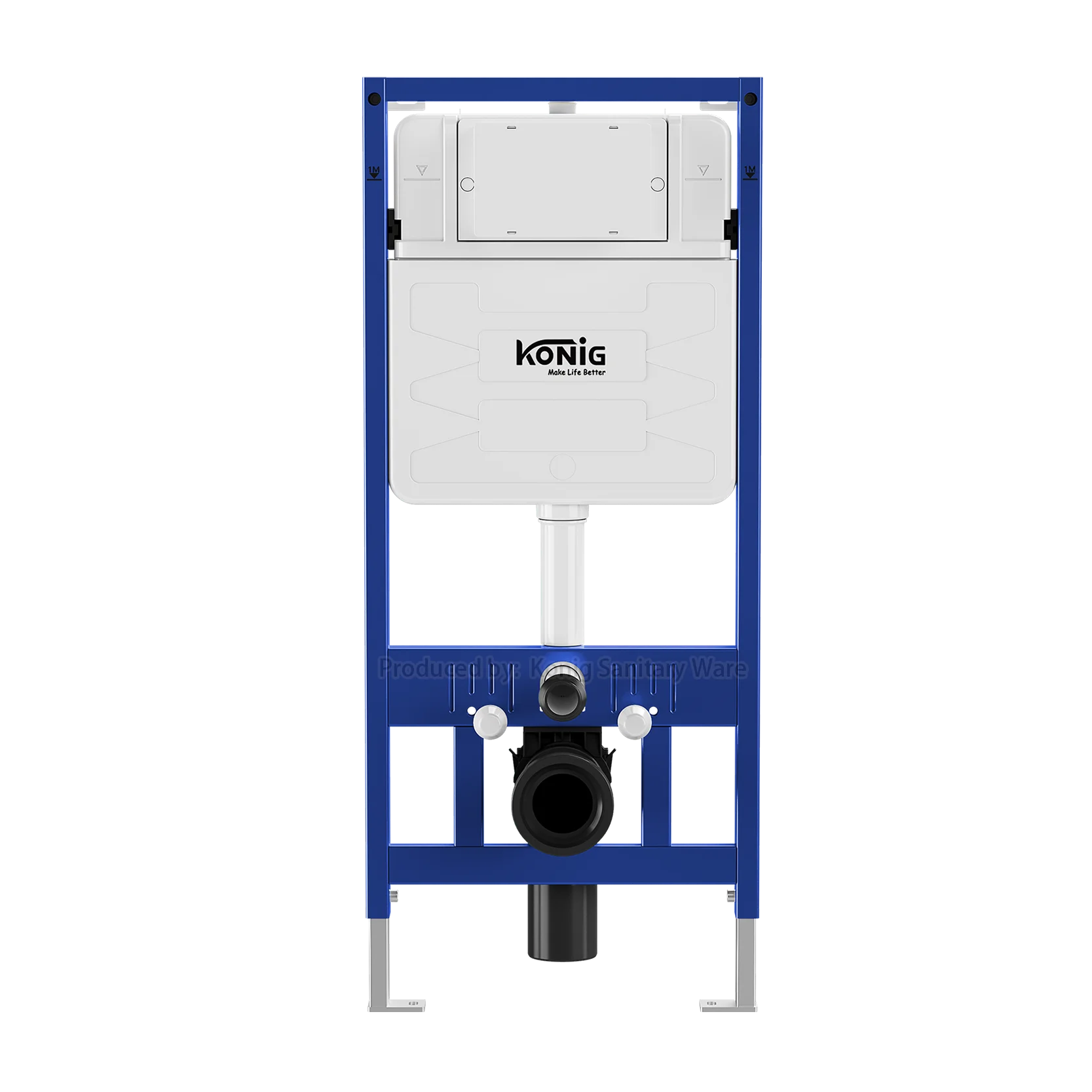 Hot selling toilet water saving devices tank water bank wall cistern for bathroom