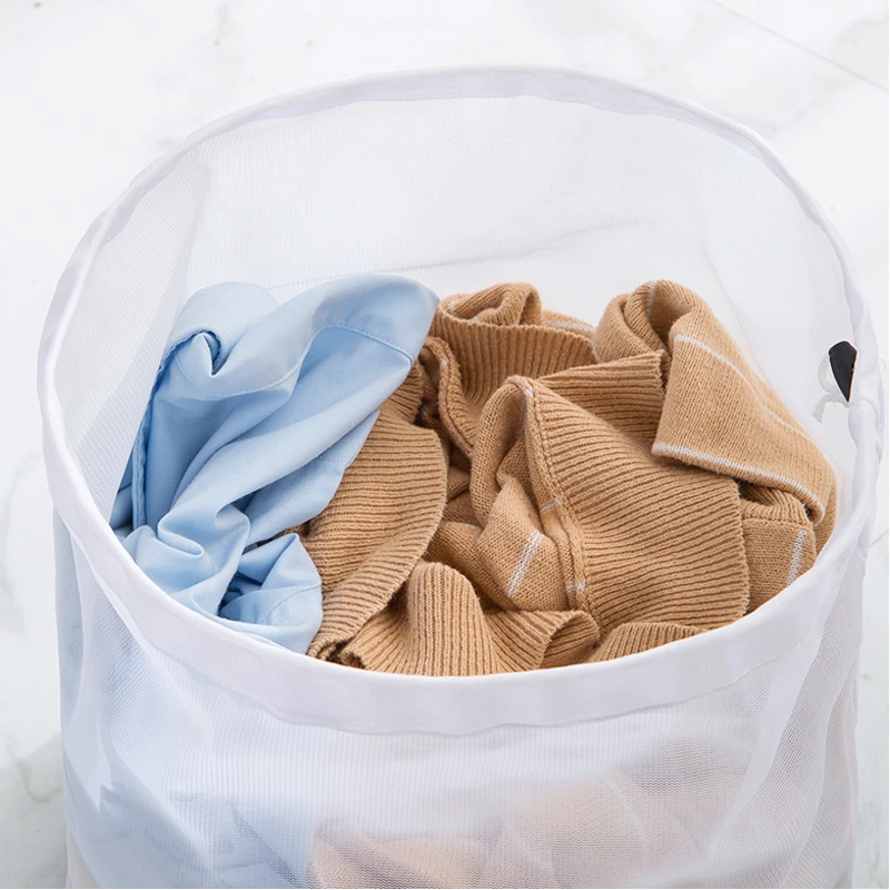 Laundry Bag Locking Drawstring Closure and Machine Washable Large Bags Will Fit a Laundry Basket