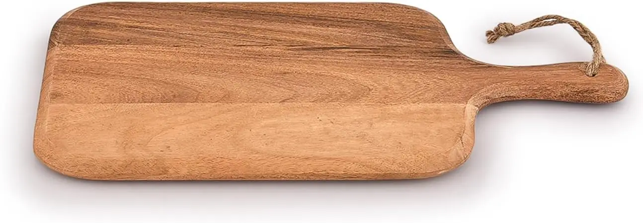 Acacia Wood Cutting Board With Handle Chopping Board For Kitchen Cheese And Food Serving Tray Charcuterie board