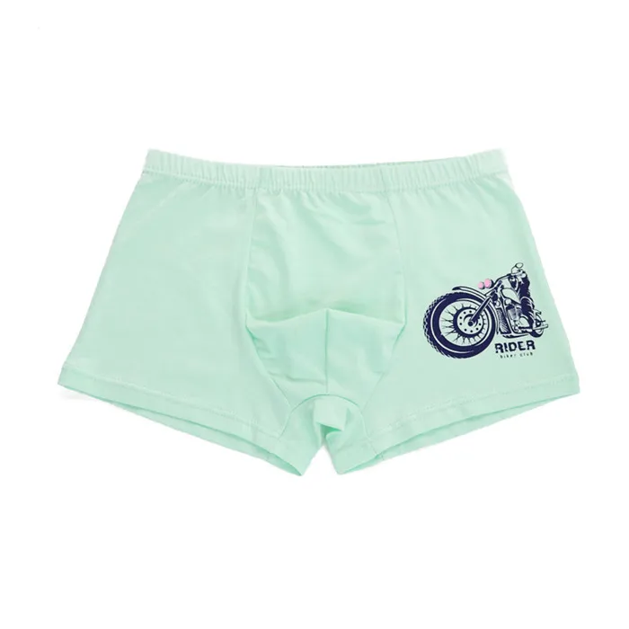 
RTS 4-14 Years Children Qute Printing Organic Cotton Baby Kids Underwear 