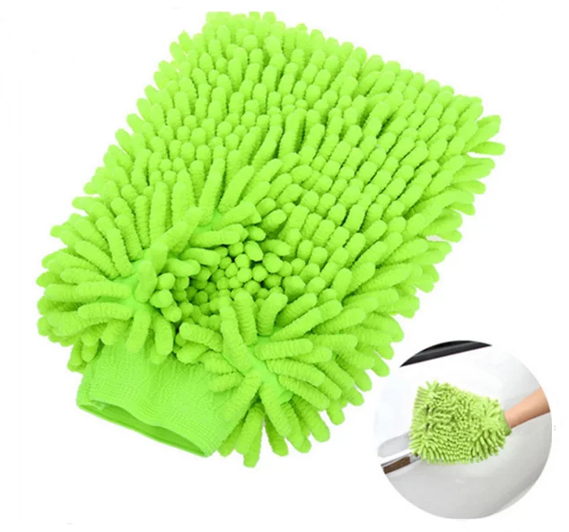 Great Mitt Microfiber Car Window Washing Home Cleaning Cloth Duster Towel Mitten