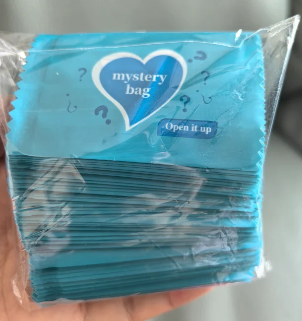 mysterious Blind Bag lucky empty surprise packaging middle Sealed Bag Blind Box Cartoon Toy Packaging Bag