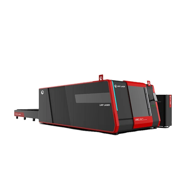 High accuracy  3000W 2000W 1000W Raycus Fiber Laser Cutting Machines FOR Cut Sheet Metal  with rotary and exchange platform