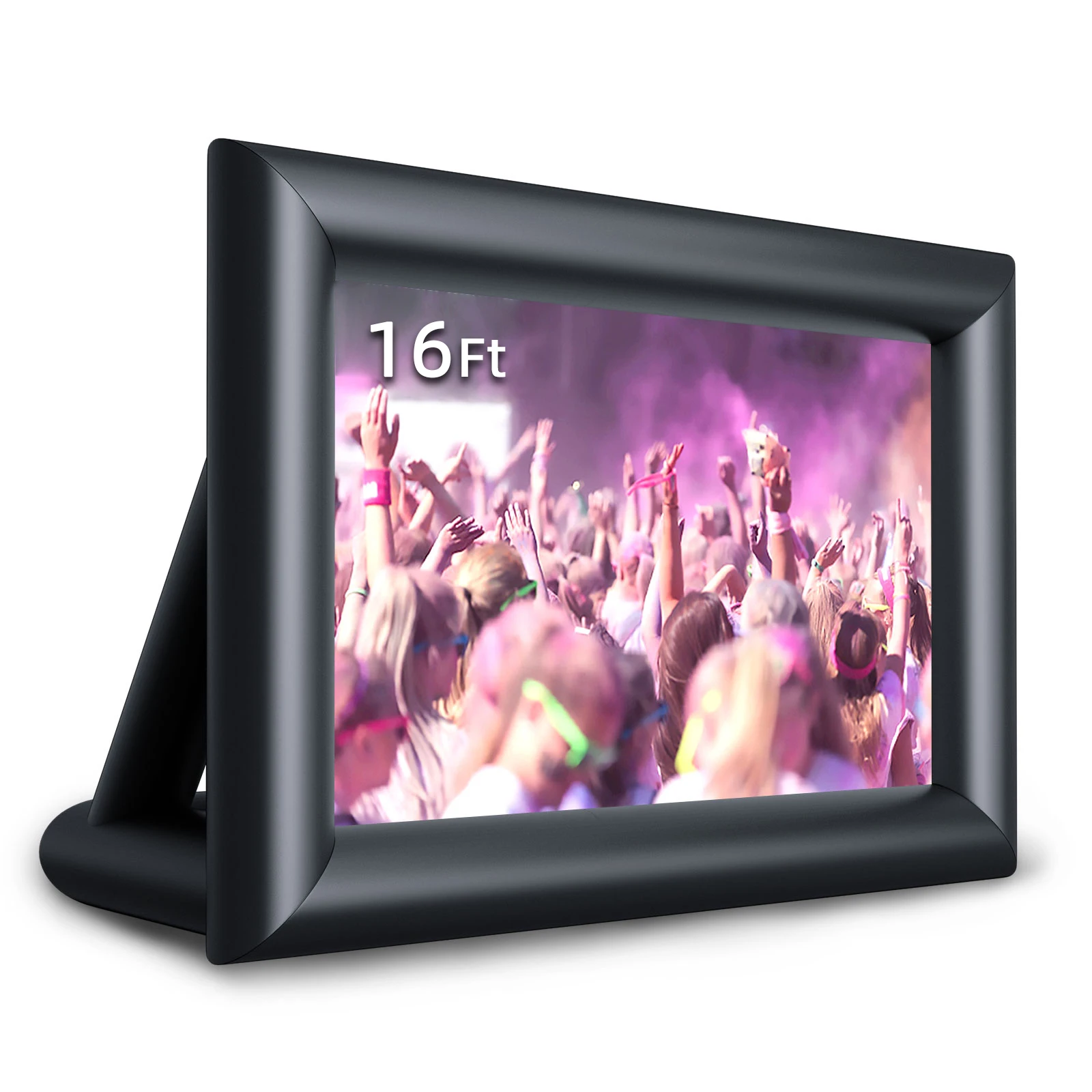 16ft 18ft 20ft 25ft Factory Price Inflatable Projection Outdoor Inflatable Movie Screen with Projector