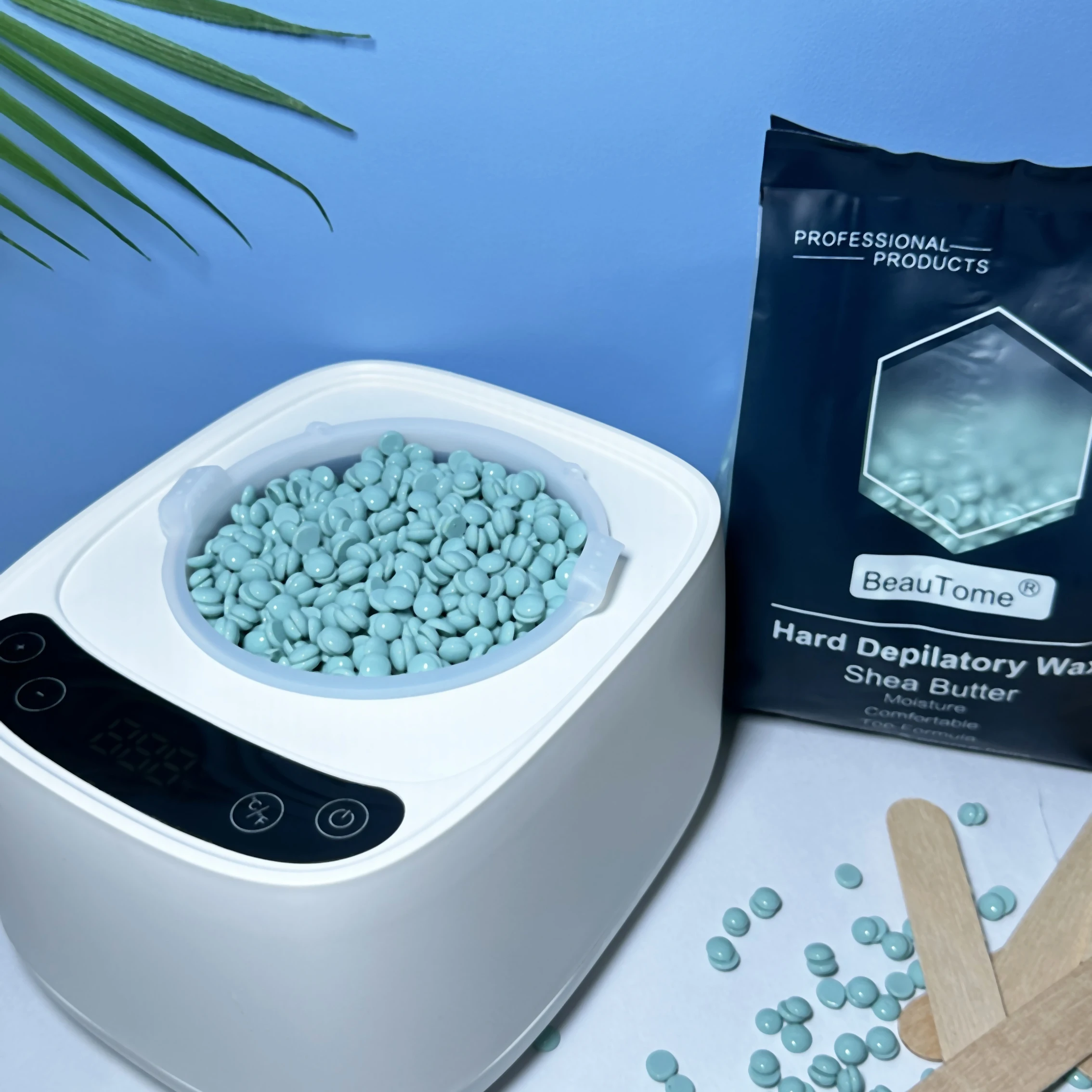 Private Label hard wax beans 10 flavors depilatory sugar waxing products for hair removal