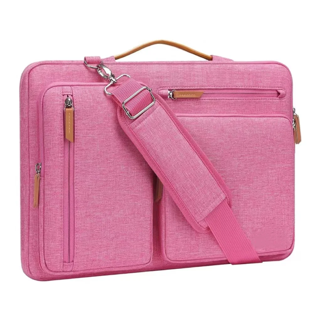 Large Capacity Waterproof Shock polyester Travel Computer Sleeve Business OEM unisex Laptop Sleeve Bag from Manufacturer