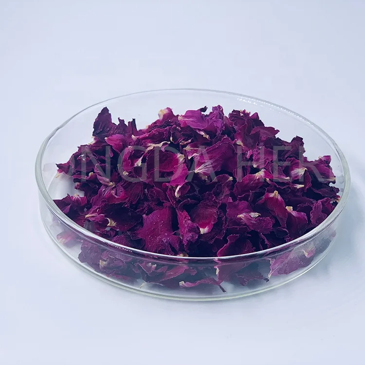 HONGDA Wholesale Edible Damascus Rose Natural Dried Rose Flowers Petals for Tea
