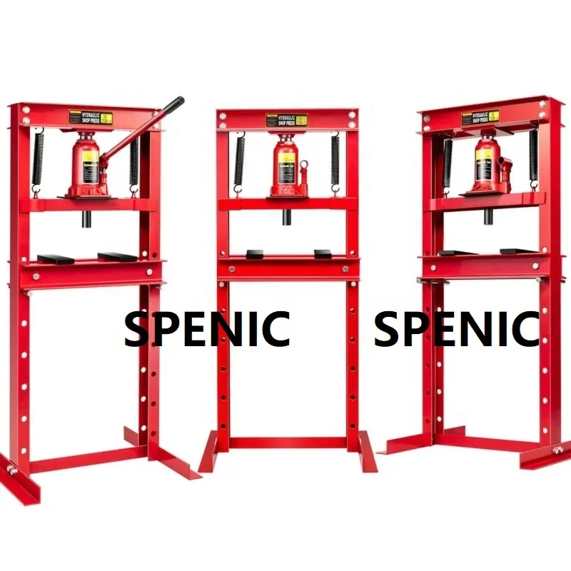 Heavy Duty 12 Ton Hydraulic Shop Press Manual H Frame Shop Press with Bottle Jack