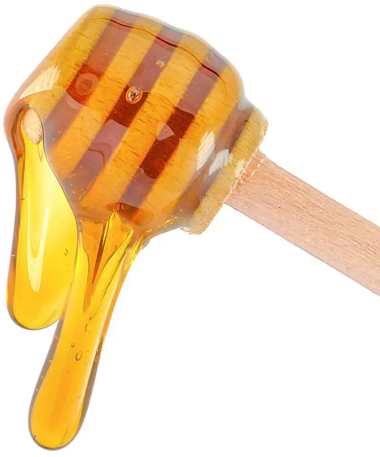 
Eco-Friendly Customized LOGO Mini Natural Wooden Honey Dispenser Spoon Fancy Wood Honey Dipper Stick 