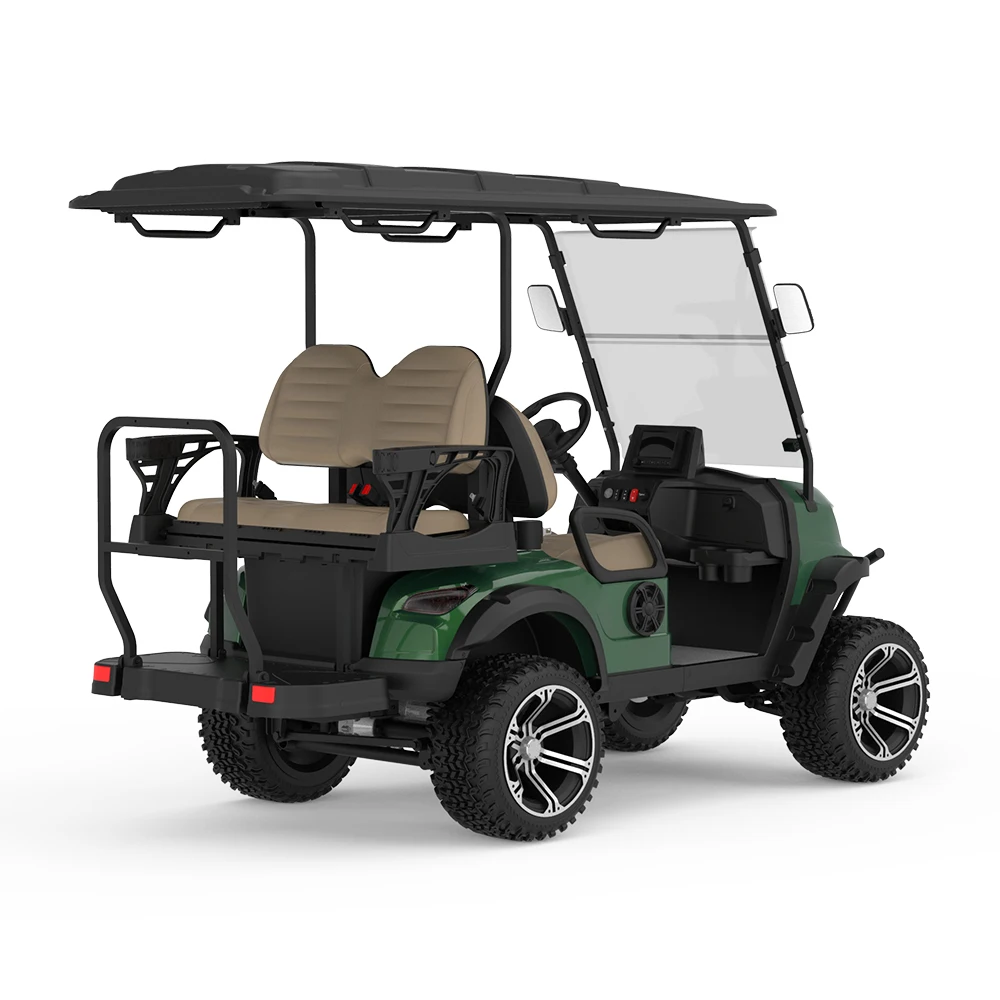 Hot Sale High Performance Golf Carts From China 72 Volt 4 Seater New Electric Golf Cart With Acid Or Lithium Battery