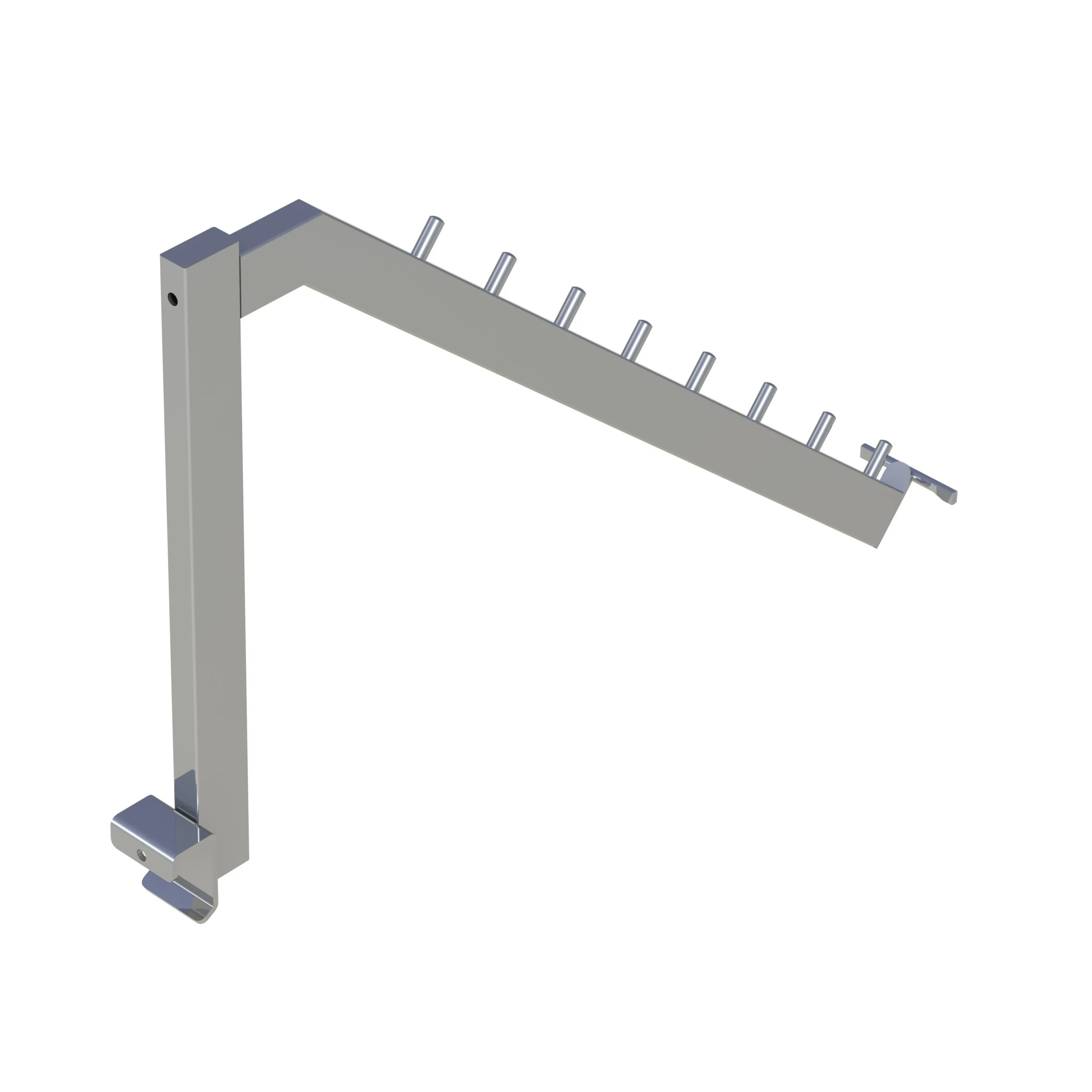 Factory Wholesale Price Can Custom Multiple Hats Wall Hangers Pegboard Hooks Metal