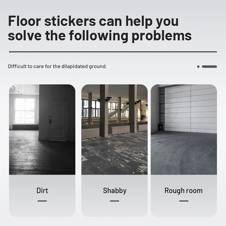 6'*36' Vinyl Waterproof Anti Slip Lvt Abrasion Resistant Self Adhesive Flooring