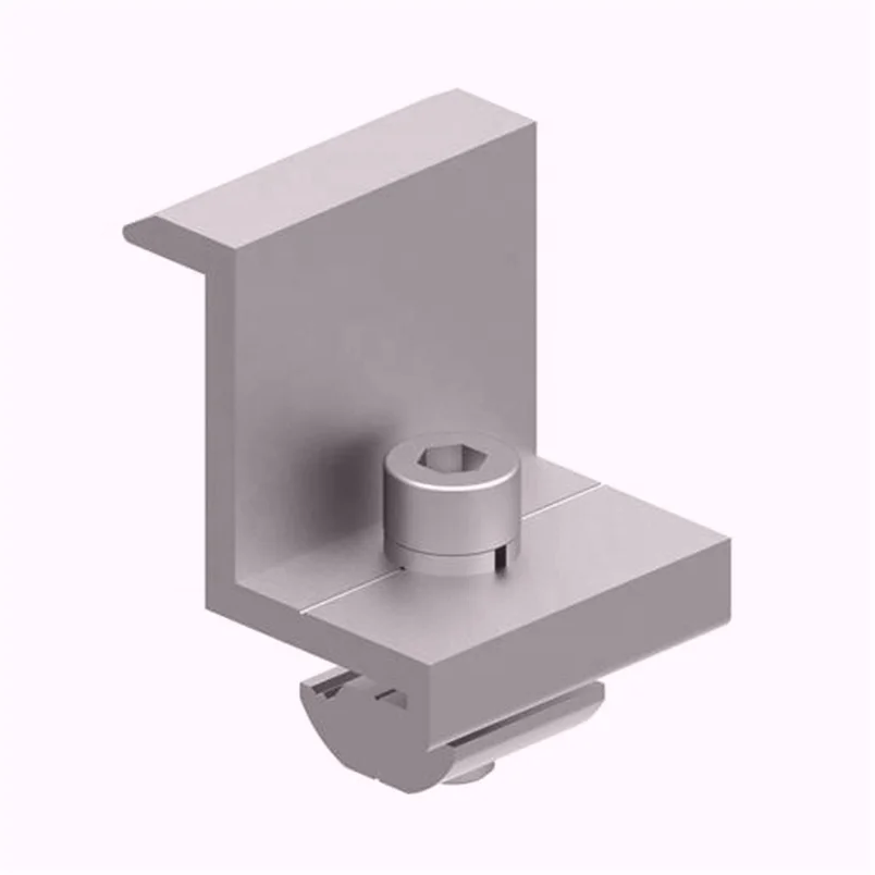 JCHX panel end clamps 25mm fractile clamp roof rack for toyota land cruiser lc79 solar