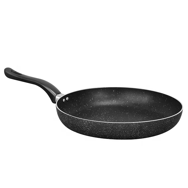 Classic Fry Pan With Induction Plate And Without Induction Plate Kitchen Logo Printed Metal Aluminum Modern Pp Bag / Box 50200